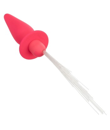 CALEXOTICS - SOUTHERN LIGHTS LIGHT UP PLUG ANAL CON LUCES 10 VIBRACIONES SILICONA ROSA