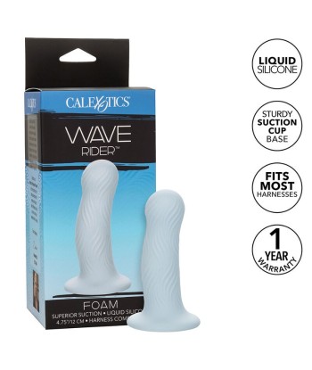 CALEXOTICS - WAVE RIDER PLUG ANAL ESPUMA AZUL