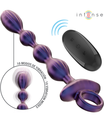 INTENSE - JACKIE PLUG ANAL VIBRADOR MODELO 1 CONTROL REMOTO