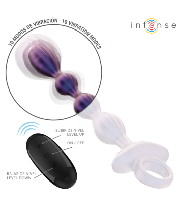 INTENSE - JACKIE PLUG ANAL VIBRADOR MODELO 1 CONTROL REMOTO