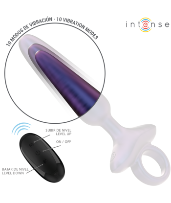 INTENSE - MARLON PLUG ANAL VIBRADOR MODELO 4 CONTROL REMOTO