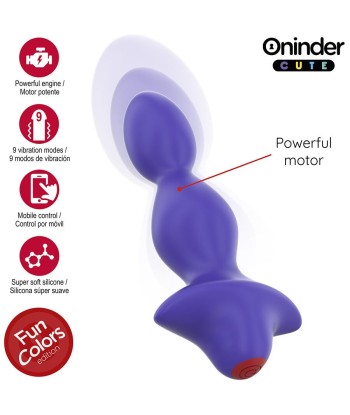 ONINDER CUTE - LOVE BUTT VIBRADOR PLUG ANAL DILATADOR - APP MUNDIAL GRATUITA