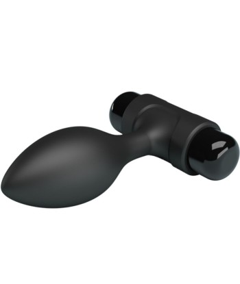 PRETTY LOVE - VIBRA BUTT PLUG ANAL 10 VIBRACIONES NEGRO