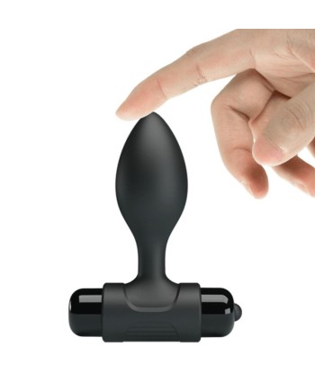 PRETTY LOVE - VIBRA BUTT PLUG ANAL 10 VIBRACIONES NEGRO