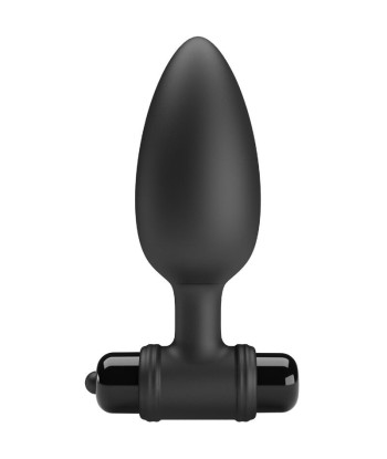 PRETTY LOVE - VIBRA BUTT PLUG 2 PLUG ANAL 10 VIBRACIONES NEGRO