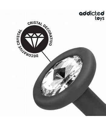 ADDICTED TOYS - SET DE 3 PLUG SILICONA ANAL CON JOYA