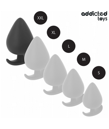 ADDICTED TOYS - PLUG ANAL SILICONA TALLA XXL 11 CM