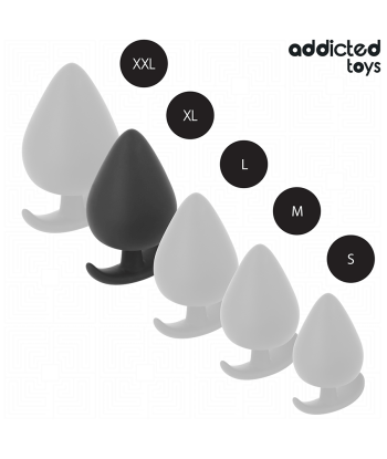 ADDICTED TOYS - PLUG ANAL SILICONA TALLA XL 9.5 CM