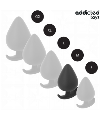 ADDICTED TOYS - PLUG ANAL SILICONA TALLA M 6,6 CM