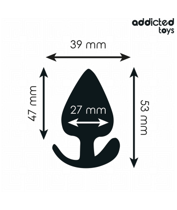 ADDICTED TOYS - PLUG ANAL SILICONA TALLA S 5,3 CM