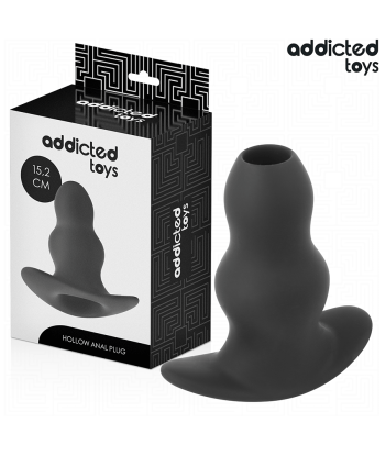 ADDICTED TOYS - PLUG ANAL HUECO SILICONA TALLA XXL 15,2 CM