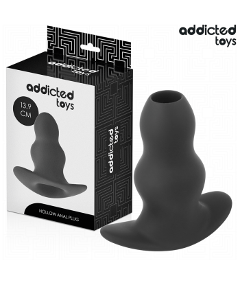 ADDICTED TOYS - PLUG ANAL HUECO SILICONA TALLA XL 13,9 CM