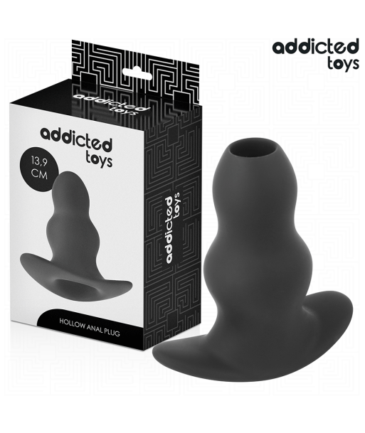 ADDICTED TOYS - PLUG ANAL HUECO SILICONA TALLA XL 13,9 CM ADDICTED TOYS - PLUG ANAL HUECO SILICONA TALLA XL 13,9 CM