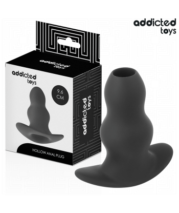 ADDICTED TOYS - PLUG ANAL HUECO SILICONA TALLA M 9,6 CM