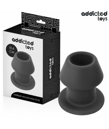 ADDICTED TOYS - PLUG ANAL HUECO EXTREM SILICONA TALLA L 10,4 CM
