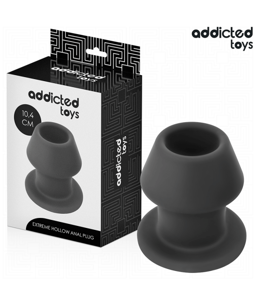 ADDICTED TOYS - PLUG ANAL HUECO EXTREM SILICONA TALLA L 10,4 CM ADDICTED TOYS - PLUG ANAL HUECO EXTREM SILICONA TALLA L 10,4 CM