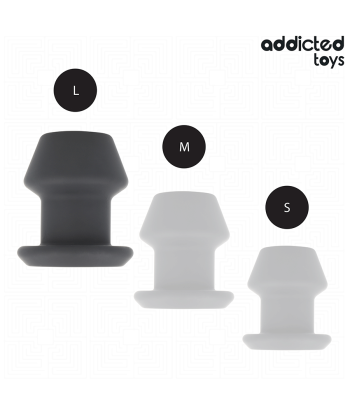 ADDICTED TOYS - PLUG ANAL HUECO EXTREM SILICONA TALLA L 10,4 CM