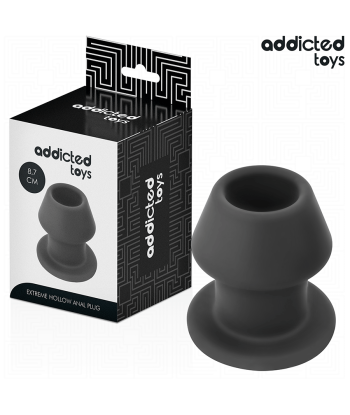 ADDICTED TOYS - PLUG ANAL HUECO EXTREM SILICONA TALLA M 8,7 CM
