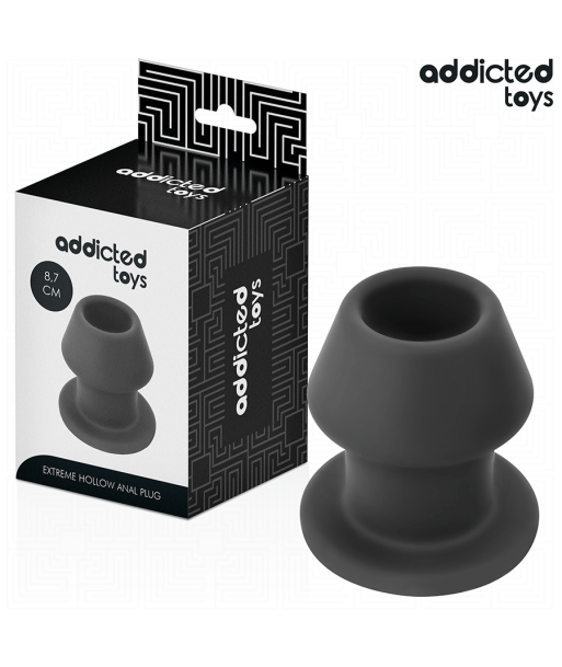 ADDICTED TOYS - PLUG ANAL HUECO EXTREM SILICONA TALLA M 8,7 CM ADDICTED TOYS - PLUG ANAL HUECO EXTREM SILICONA TALLA M 8,7 CM