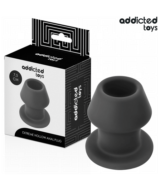 ADDICTED TOYS - PLUG ANAL HUECO EXTREM SILICONA TALLA S 7,5 CM ADDICTED TOYS - PLUG ANAL HUECO EXTREM SILICONA TALLA S 7,5 CM