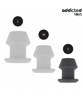 ADDICTED TOYS - PLUG ANAL HUECO EXTREM SILICONA TALLA S 7,5 CM