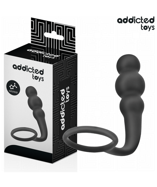 ADDICTED TOYS - PLUG ANAL CON ANILLO SILICONA MODELO 1 ADDICTED TOYS - PLUG ANAL CON ANILLO SILICONA MODELO 1