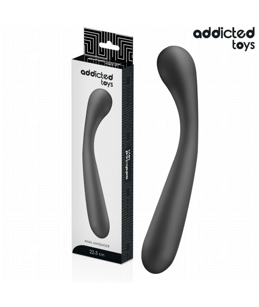 ADDICTED TOYS - MASAJEADOR ANAL DOBLE SILICONA 22,5 CM ADDICTED TOYS - MASAJEADOR ANAL DOBLE SILICONA 22,5 CM