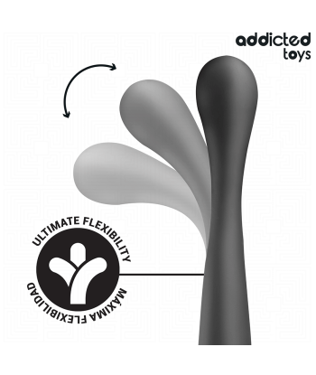 ADDICTED TOYS - MASAJEADOR ANAL DOBLE SILICONA 22,5 CM