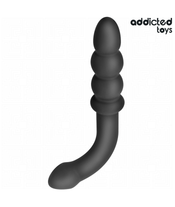 ADDICTED TOYS - MASAJEADOR ANAL DOBLE SILICONA 16,5 CM