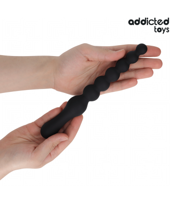 ADDICTED TOYS - MASAJEADOR ANAL DOBLE SILICONA 24 CM