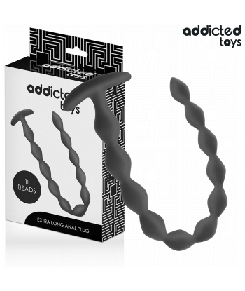 ADDICTED TOYS - ROSARIO ANAL 27 CM EXTRA LARGO SILICONA