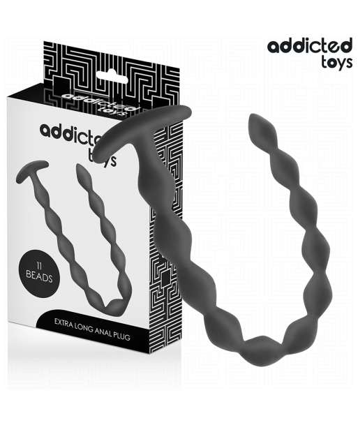 ADDICTED TOYS - ROSARIO ANAL 27 CM EXTRA LARGO SILICONA ADDICTED TOYS - ROSARIO ANAL 27 CM EXTRA LARGO SILICONA