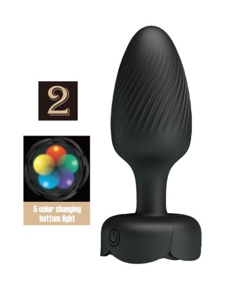 PRETTY LOVE - VARIAN PLUG ANAL CON LUZ LED 10.8 CM