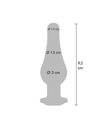 TOYJOY - ANAL PLAY DIAMANTE BUM BIJOU PLUG ANAL PEQUEÑO