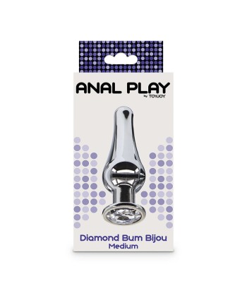 TOYJOY - ANAL PLAY DIAMANTE BUM BIJOU PLUG ANAL MEDIANO