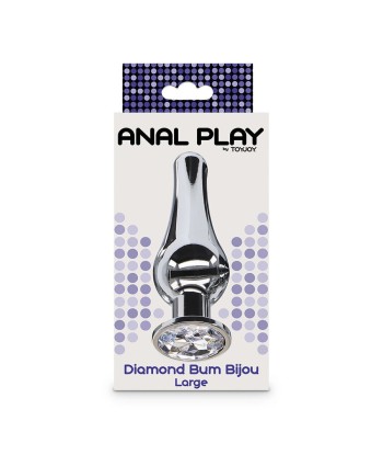 TOYJOY - ANAL PLAY DIAMANTE BUM BIJOU PLUG ANAL GRANDE
