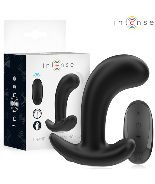 INTENSE - CHANDLER PLUG ANAL 10 VIBRACIONES NEGRO CONTROL REMOTO INTENSE - CHANDLER PLUG ANAL 10 VIBRACIONES NEGRO CONTROL REMOTO