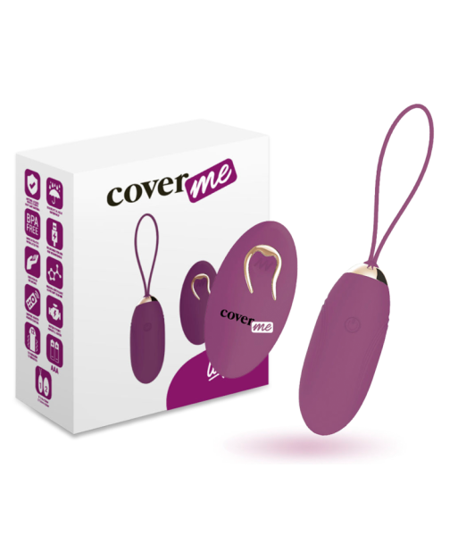 COVERME - HUEVO CONTROL REMOTO LAPI LILA COVERME - HUEVO CONTROL REMOTO LAPI LILA