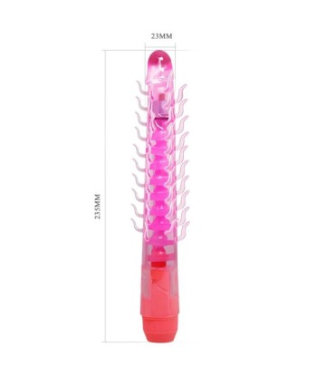 BAILE - FLEXI VIBE SENSUAL SPINE BENDABLE VIBRATING DILDO LILA 23.5 CM