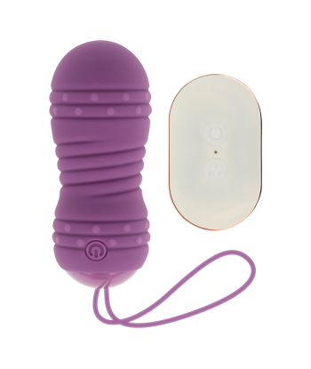 OHMAMA - HUEVO CONTROL REMOTO 7 MODOS ROTACION LILA