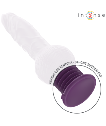 INTENSE - TATUM VIBRADOR MULTIFUNCIÓN CON VIBRACIÓN UP AND DOWN 24 CM MORADO