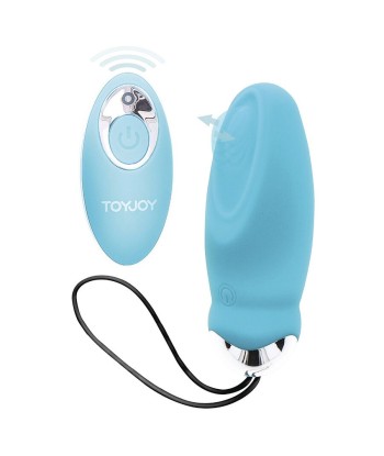 TOYJOY - HAPPINESS IM SO EGGCITED VIBRADOR CON CONTROL REMOTO AZUL