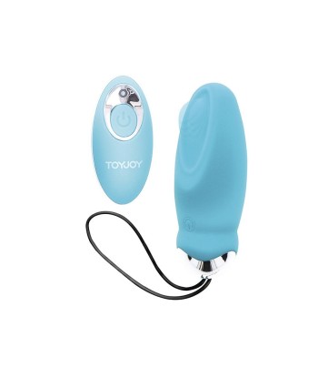 TOYJOY - HAPPINESS IM SO EGGCITED VIBRADOR CON CONTROL REMOTO AZUL