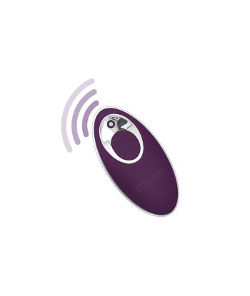 TOYJOY - HAPPINESS KNOCK KNOCK EGGSTAVAGANT VIBRADOR CON CONTROL REMOTO MORADO
