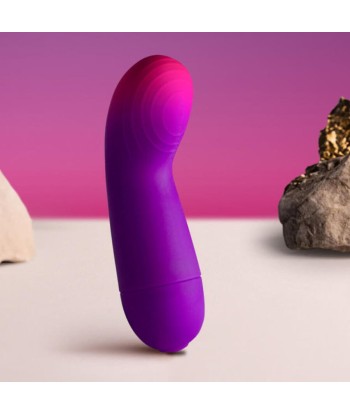 ROCKS- OFF - GLOW GIRL VIBE VIBRADOR G-SPOT DISCRETO MORADO