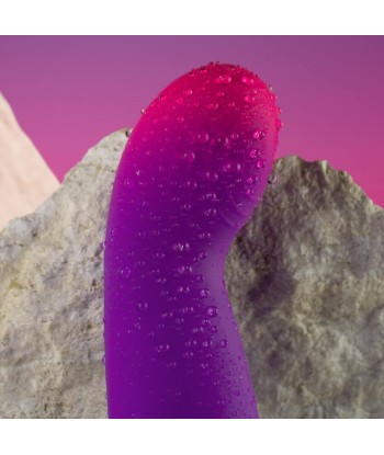 ROCKS- OFF - GLOW GIRL VIBE VIBRADOR G-SPOT DISCRETO MORADO
