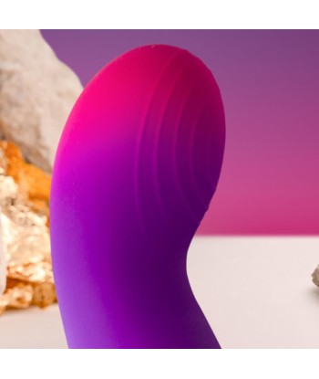 ROCKS- OFF - GLOW GIRL VIBE VIBRADOR G-SPOT DISCRETO MORADO
