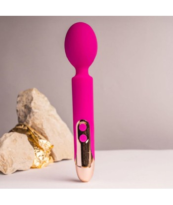 ROCKS- OFF - ORIEL VIBRADOR WAND FLEXIBLE FUCSIA