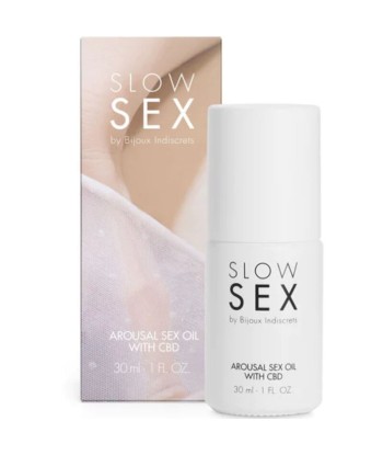 BIJOUX - SLOW SEX ACEITE DE MASAJE SEXUAL CON CBD 30 ML