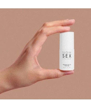 BIJOUX - SLOW SEX ACEITE DE MASAJE SEXUAL CON CBD 30 ML
